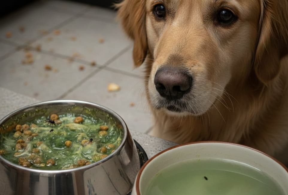 Por que não limpar a vasilha do seu cão pode causar doenças graves